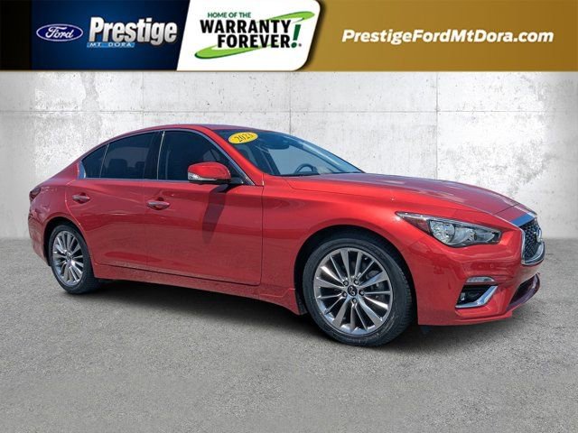 Used 2023 INFINITI Q50 Luxe w/ Cargo Package RWD image 1