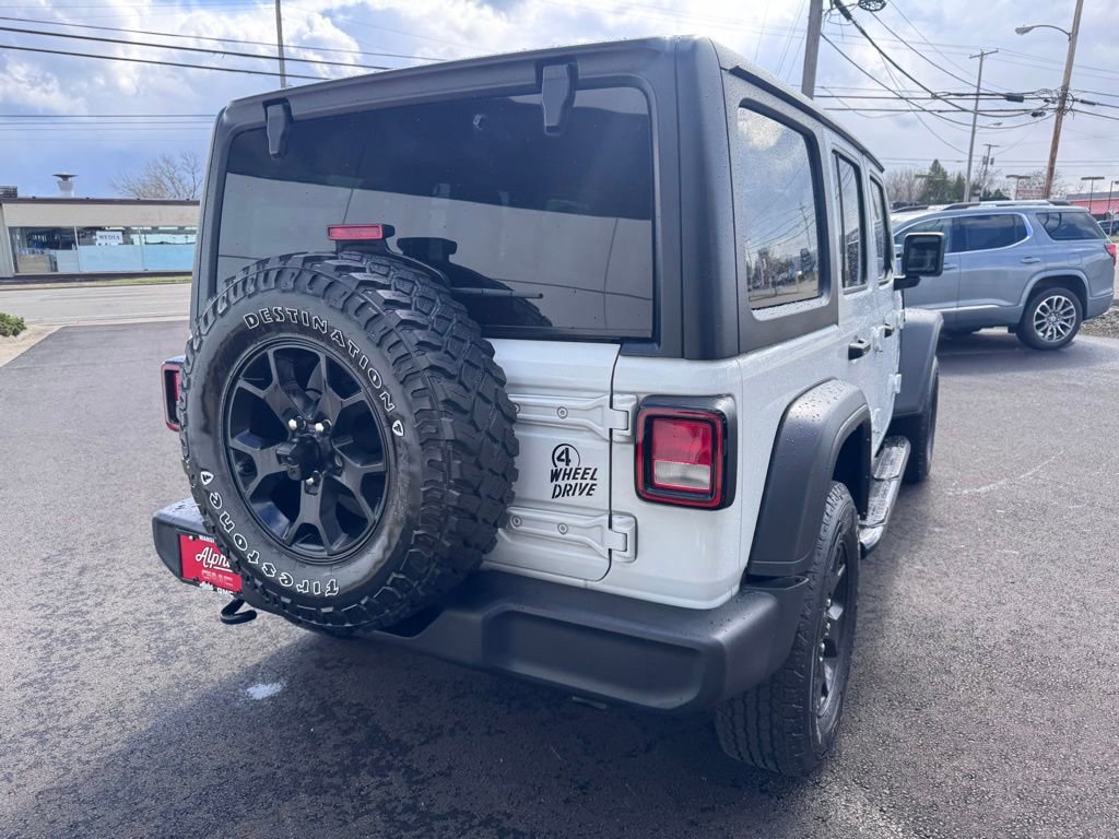 Used 2022 Jeep Wrangler Unlimited Sport image 3