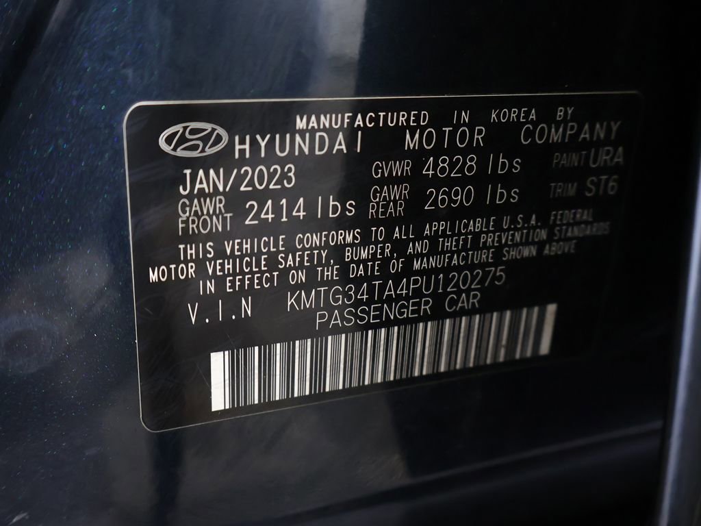 Used 2023 Genesis G70 2.0T w/ Sport Prestige Package image 59