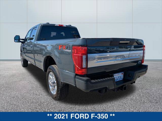 Used 2021 Ford F350 Platinum AWD/4WD image 3
