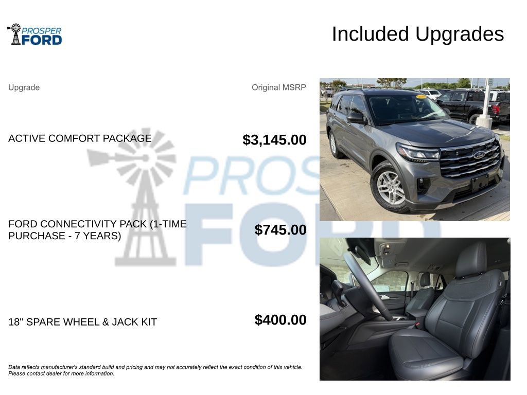 New 2026 Ford Explorer Active w/ Active Comfort Package RWD image 37
