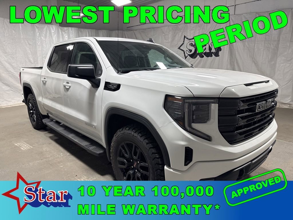 Used 2024 GMC Sierra 1500 Elevation w/ LPO, Elevation Black Package AWD/4WD image 1