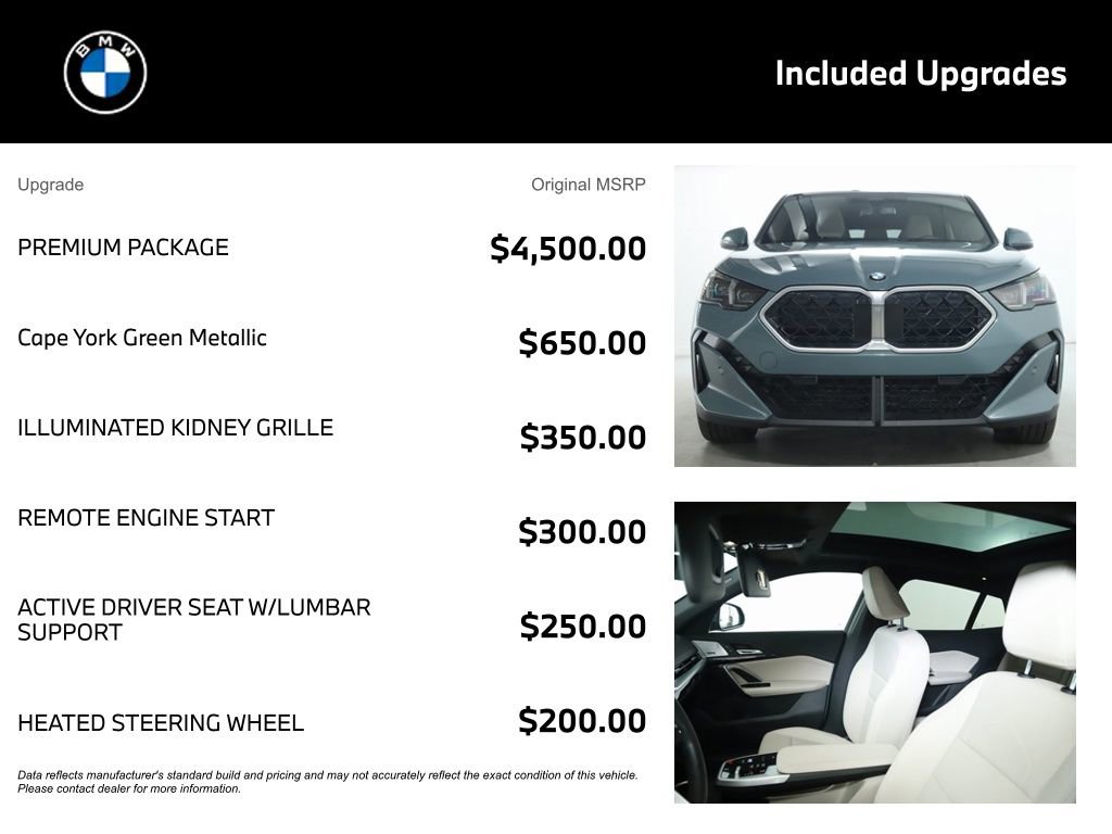 Certified 2025 BMW X2 xDrive28i w/ Premium Package image 4