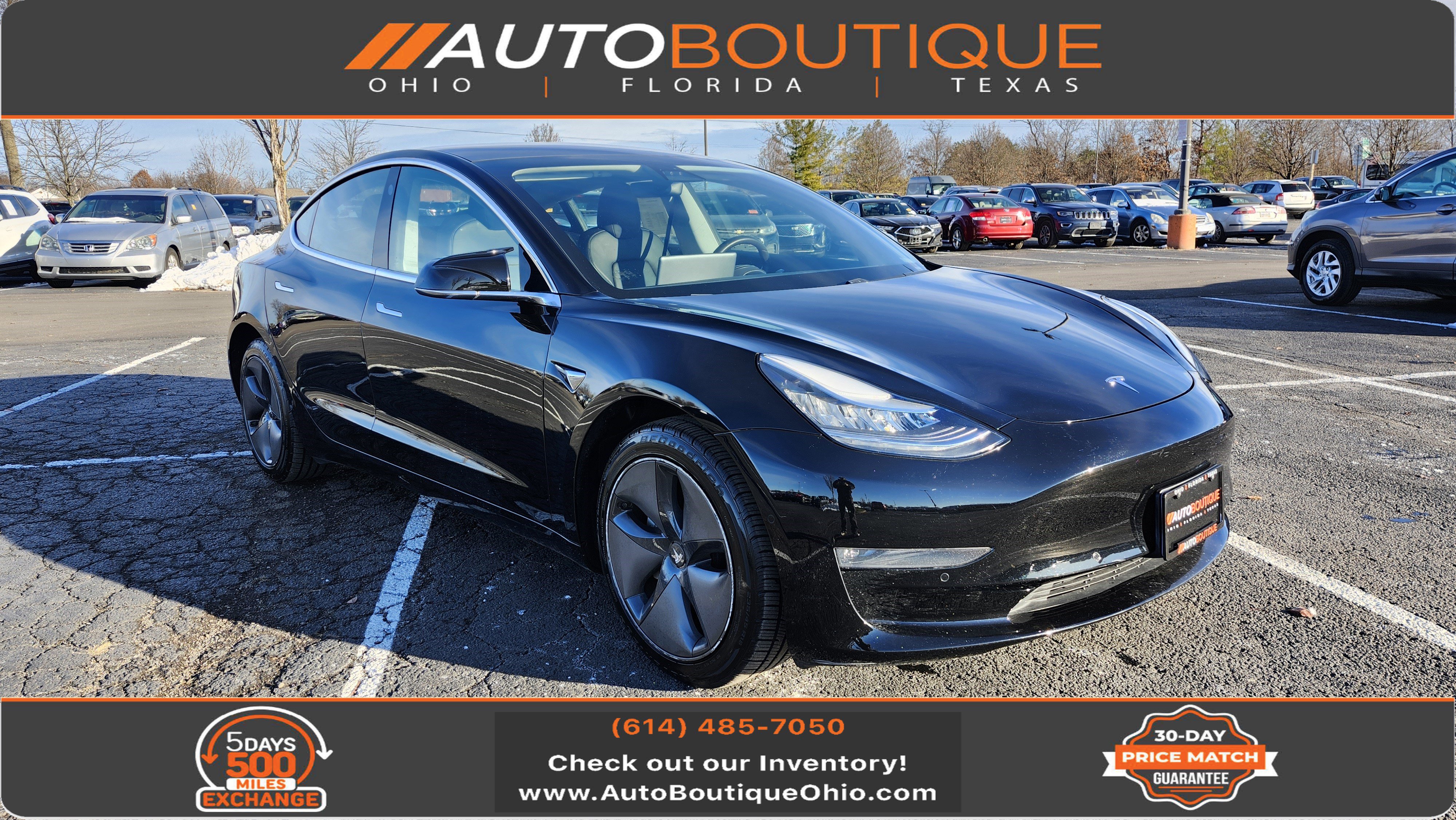 Used 2019 Tesla Model 3 Standard Range image 1