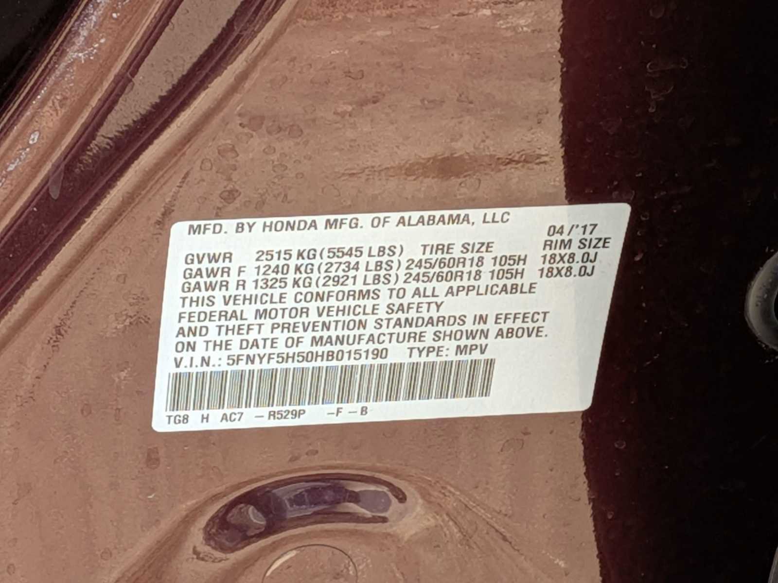 Used 2017 Honda Pilot EX-L image 34