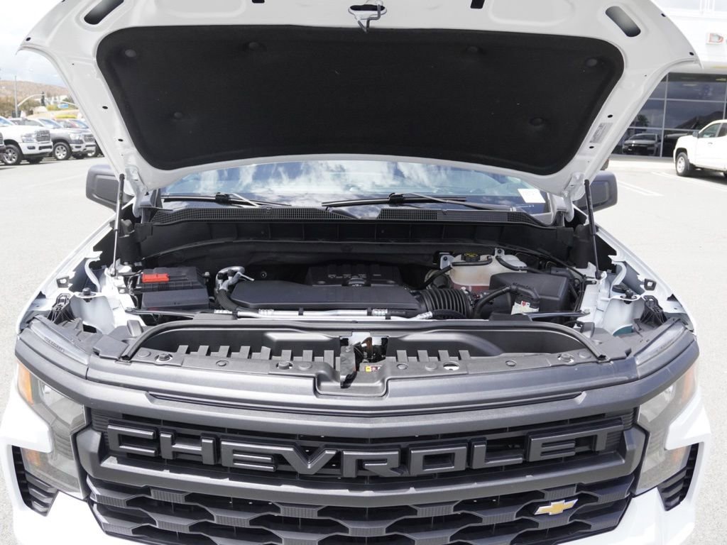 Used 2023 Chevrolet Silverado 1500 Custom w/ LPO, Dark Essentials Package RWD image 28