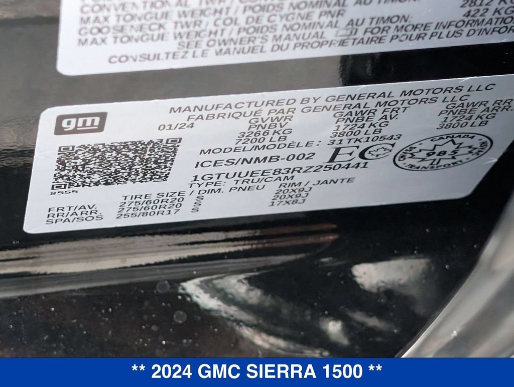 Used 2024 GMC Sierra 1500 AT4 w/ Technology Package AWD/4WD image 68