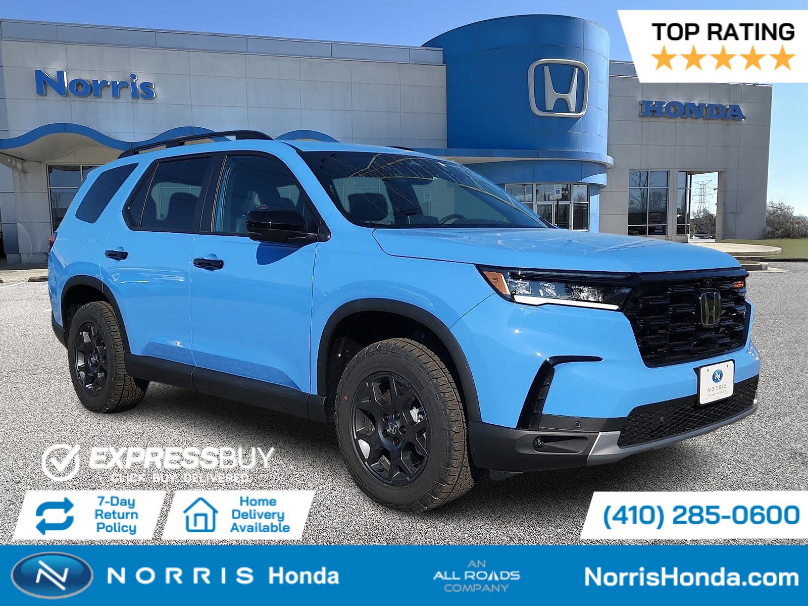 New 2025 Honda Pilot TrailSport image 1