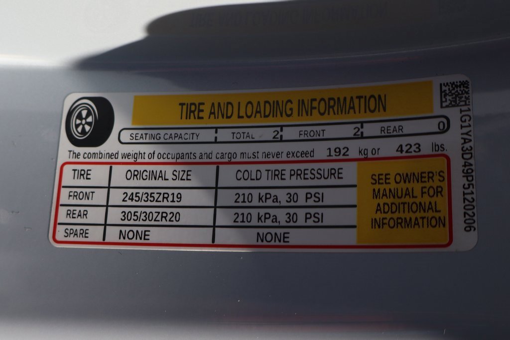 Used 2023 Chevrolet Corvette Stingray Convertible w/ 1LT image 56