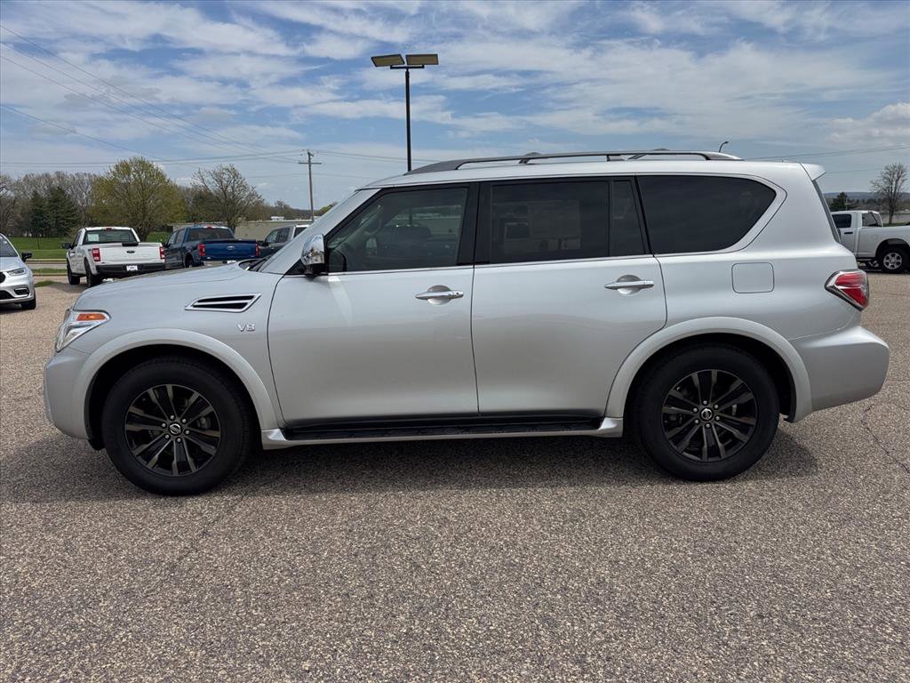 Used 2020 Nissan Armada Platinum w/ Captain's Chairs Package AWD/4WD image 2