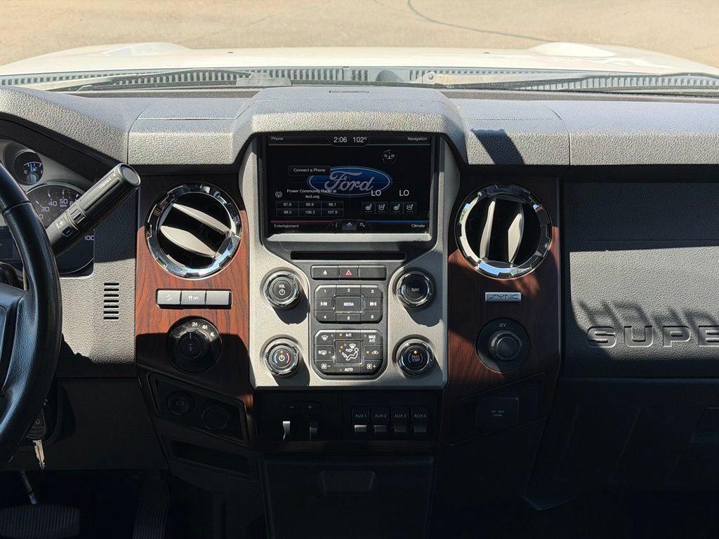 Used 2016 Ford F350 Lariat w/ Lariat Ultimate Package AWD/4WD image 14