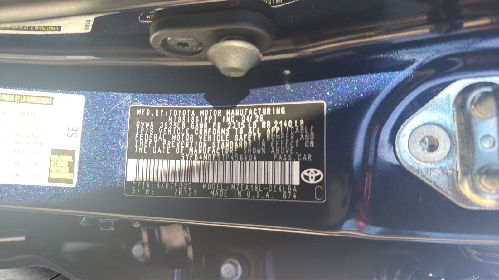 Used 2026 Toyota Corolla LE FWD image 25