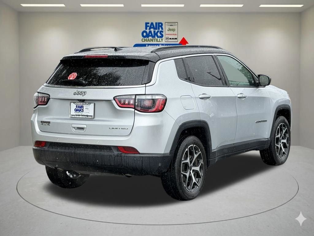 Certified 2025 Jeep Compass Limited AWD/4WD image 8