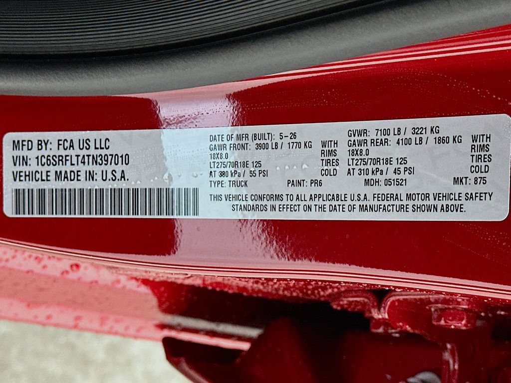 New 2026 RAM 1500 Rebel AWD/4WD image 18