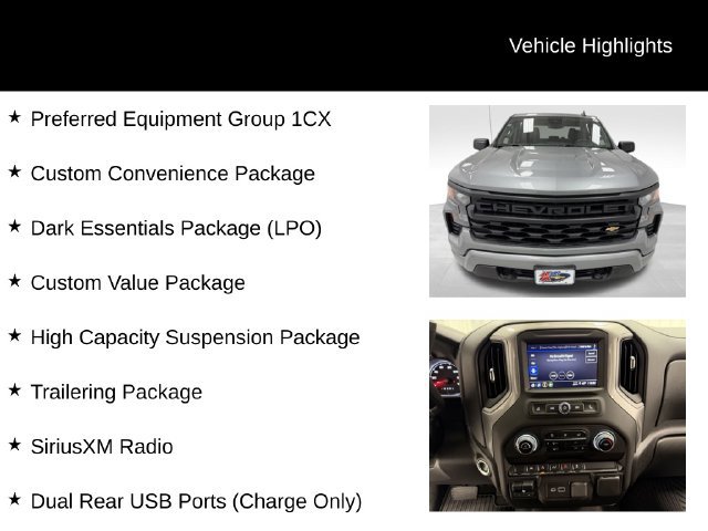 Used 2024 Chevrolet Silverado 1500 Custom AWD/4WD image 16