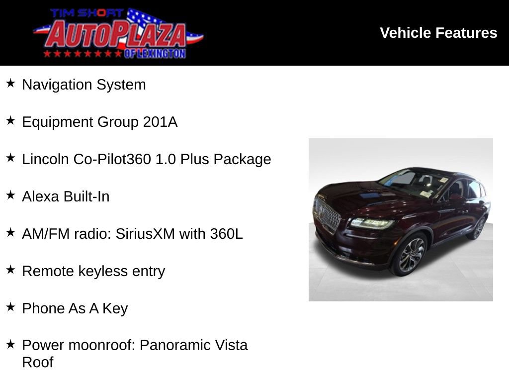 Used 2022 Lincoln Nautilus Reserve w/ Equipment Group 201A image 7