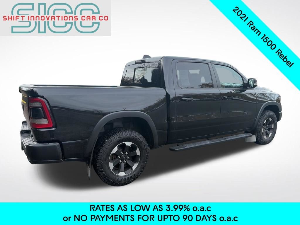 Used 2021 RAM 1500 Rebel w/ Leather & Sound Group AWD/4WD image 6