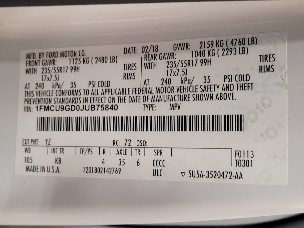 Used 2018 Ford Escape SE image 33