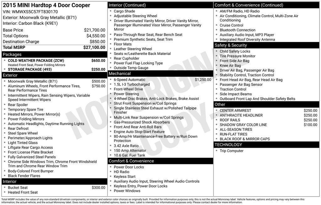 Used 2015 MINI Cooper 4-Door Hardtop image 18