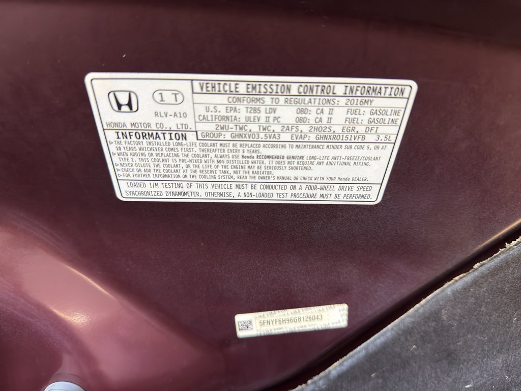 Used 2016 Honda Pilot Touring image 35