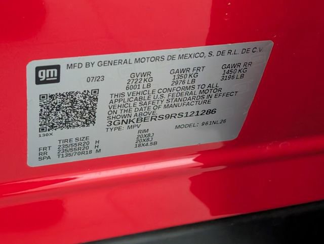 Certified 2024 Chevrolet Blazer RS w/ Driver Confidence II Package image 20