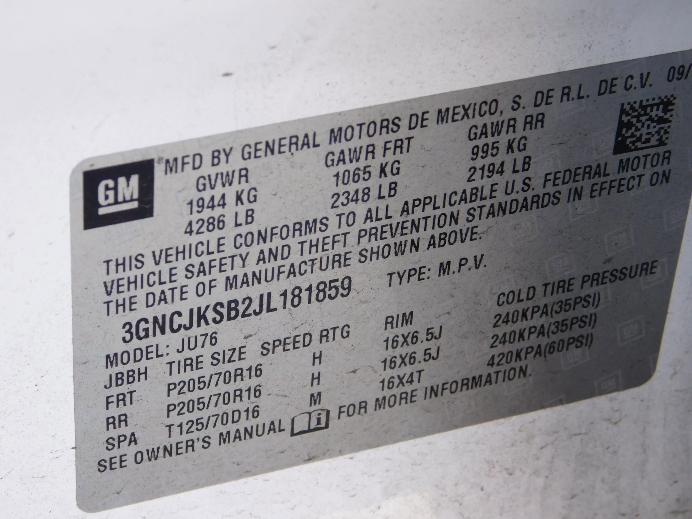 Used 2018 Chevrolet Trax LS image 21