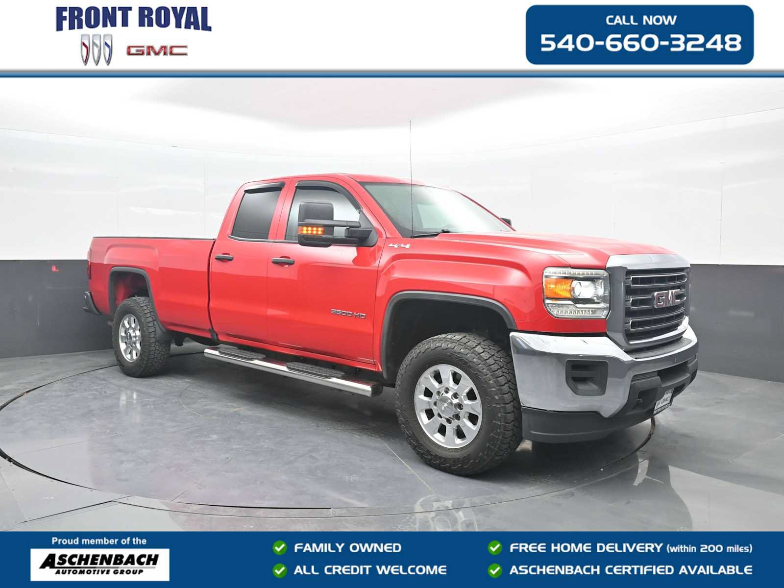 Used 2018 GMC Sierra 3500 4x4 Double Cab w/ Sierra Convenience Package image 1