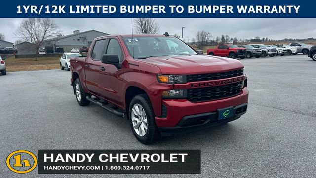 Certified 2022 Chevrolet Silverado 1500 Custom w/ LPO, Dark Essentials Package image 1