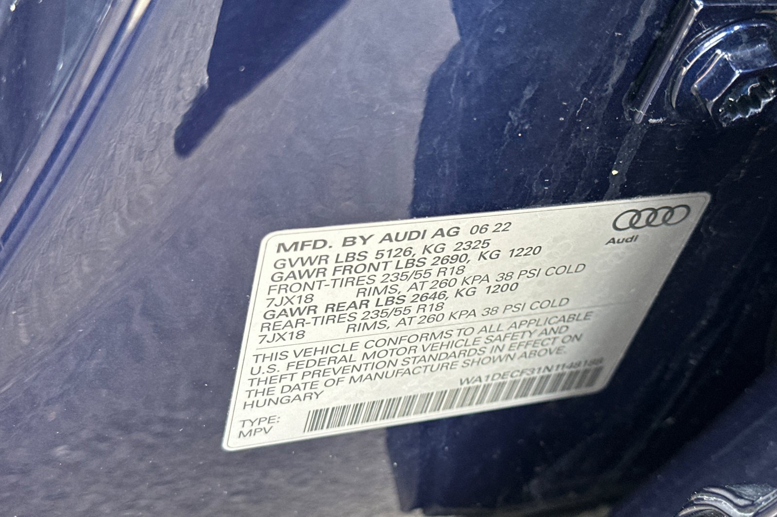 Used 2022 Audi Q3 2.0T Premium image 33