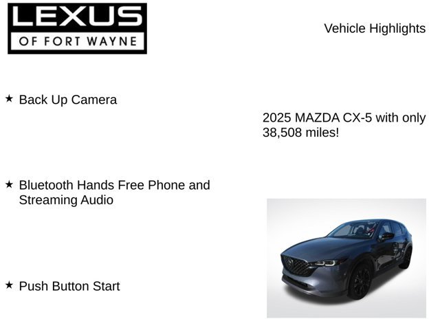 Used 2025 MAZDA CX-5 Carbon Edition AWD/4WD image 7