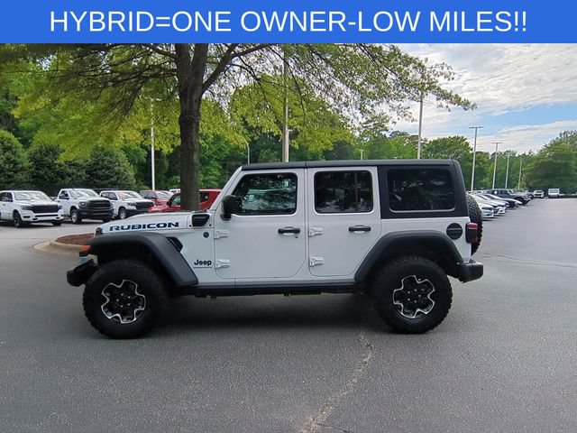 Used 2023 Jeep Wrangler Unlimited Rubicon 4xe w/ Cold Weather Group AWD/4WD image 2