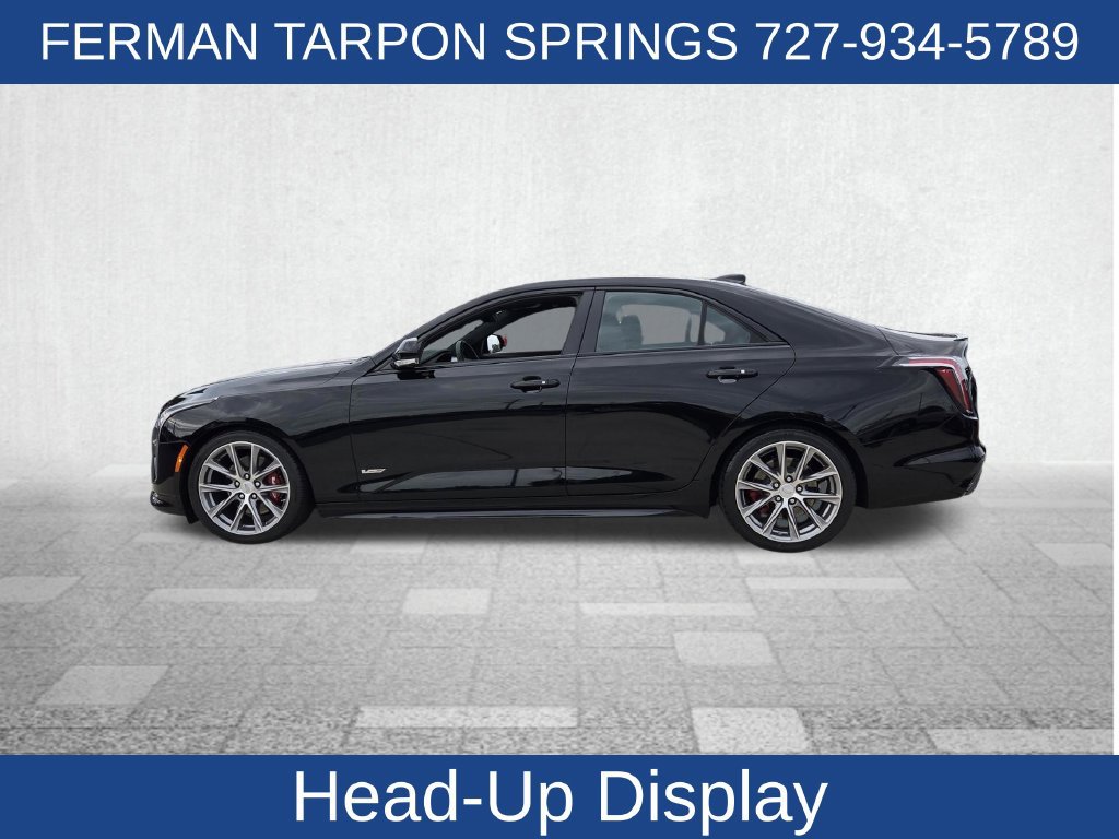 Certified 2025 Cadillac CT4 V w/ Navigation Package RWD image 7