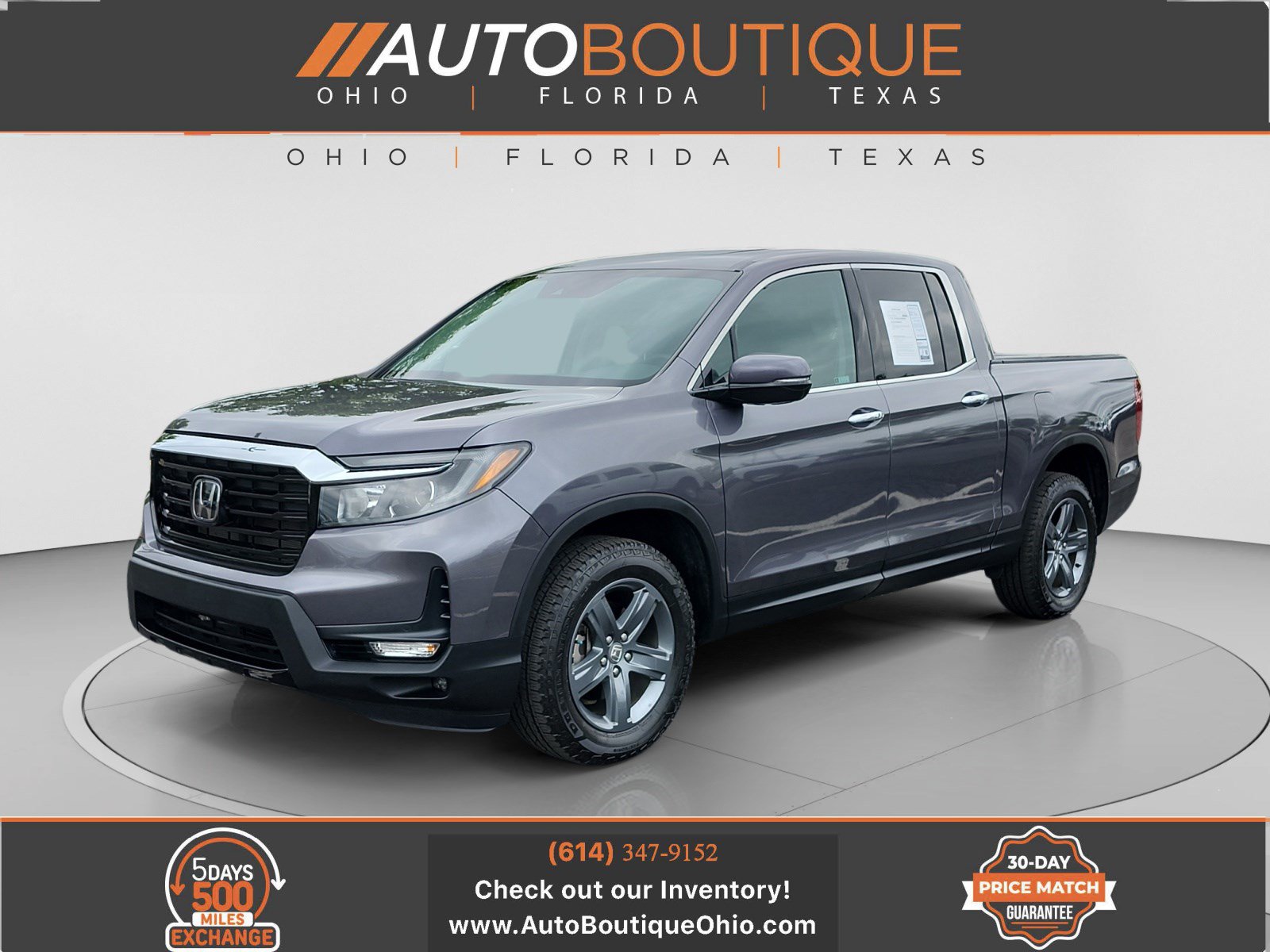 Used 2021 Honda Ridgeline RTL-E image 1