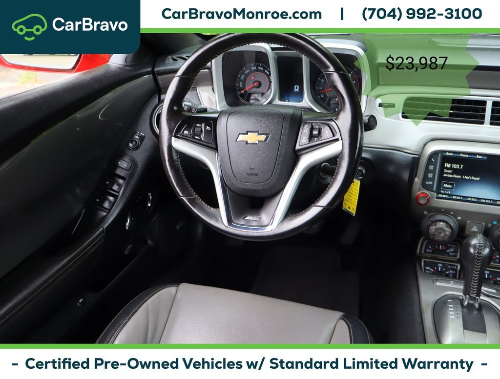 Certified 2015 Chevrolet Camaro SS w/ RS Package RWD image 22
