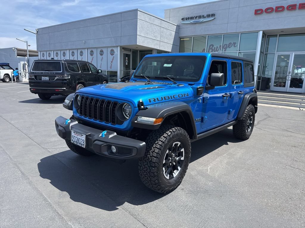 Used 2024 Jeep Wrangler Unlimited Rubicon 4xe AWD/4WD image 3