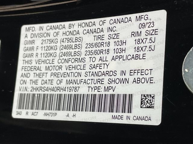 Certified 2024 Honda CR-V EX image 29