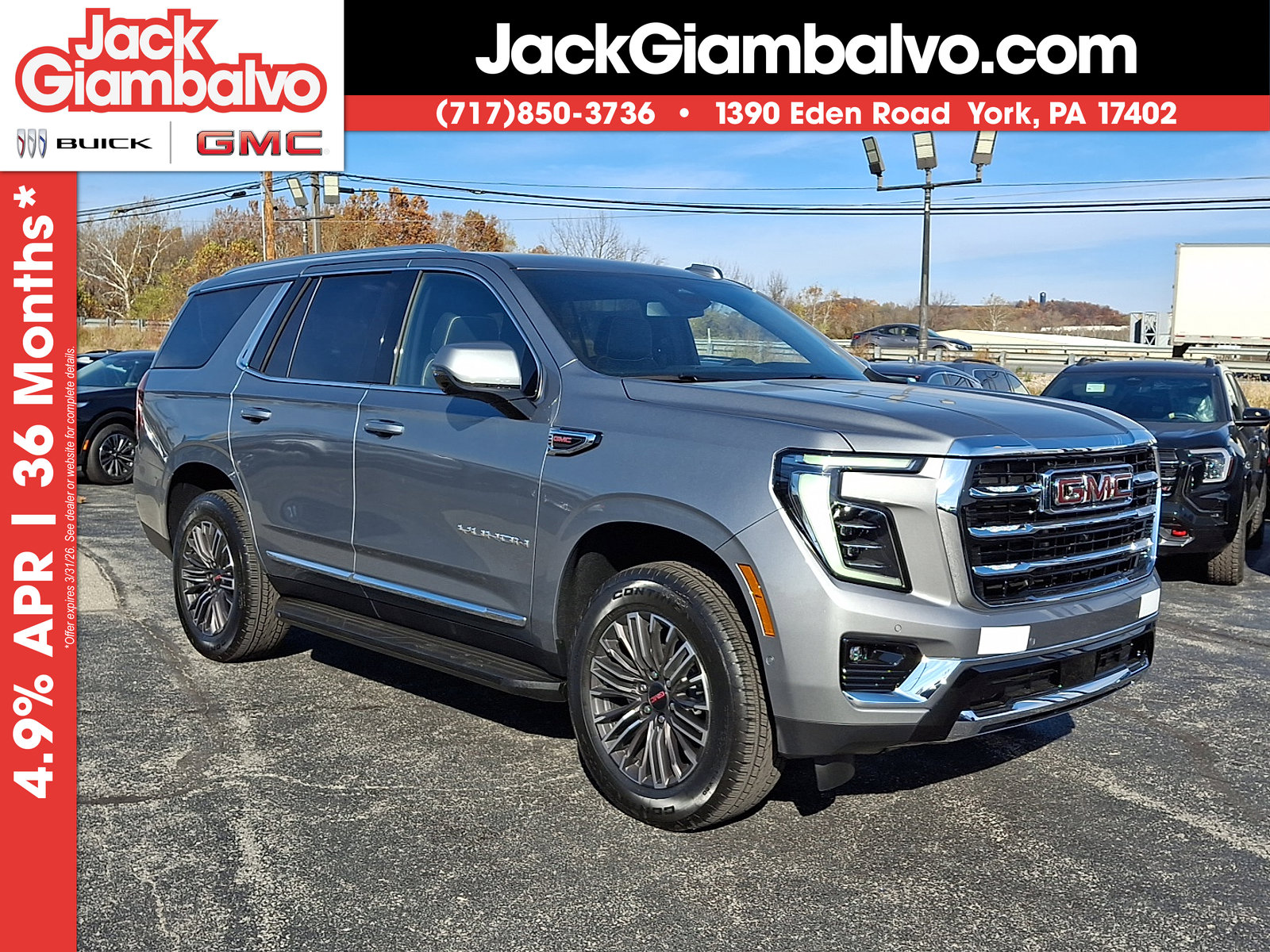 New 2026 GMC Yukon Elevation w/ LPO, Floor Liner Package image 1