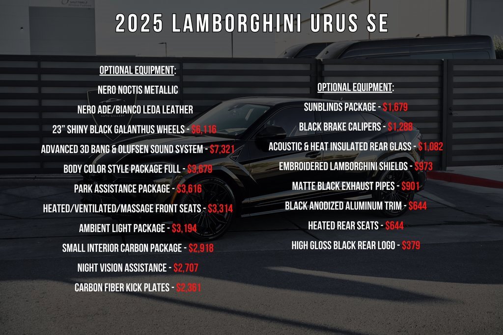 Used 2025 Lamborghini Urus SE image 7