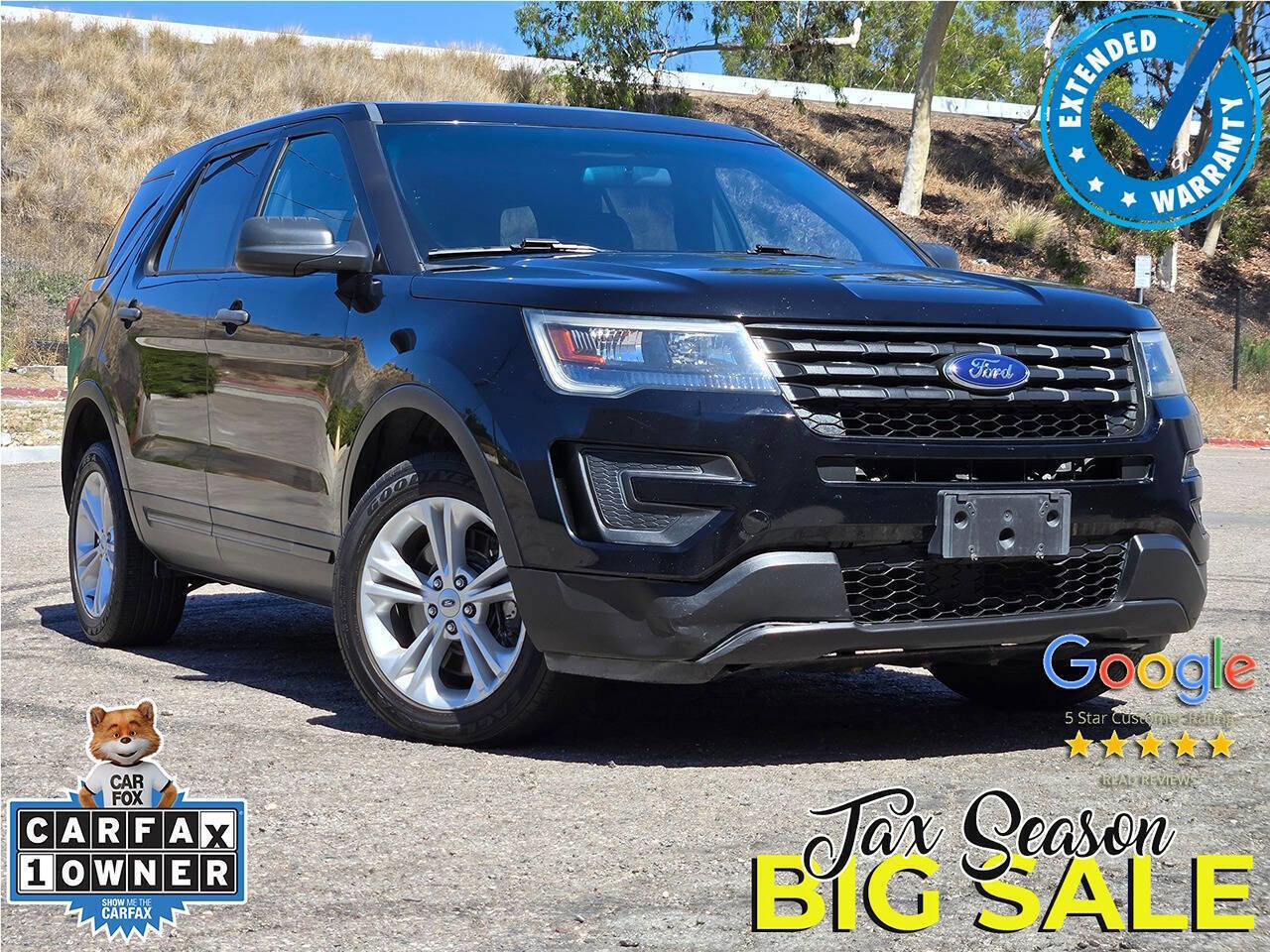 Used 2017 Ford Explorer 4WD Police Interceptor w/ Interior Upgrade Package
