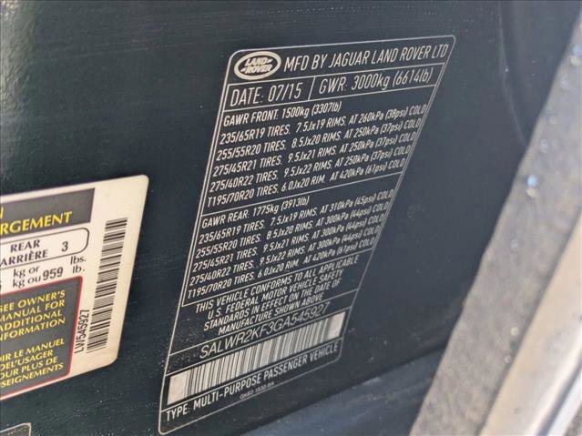 Used 2016 Land Rover Range Rover Sport HSE image 17