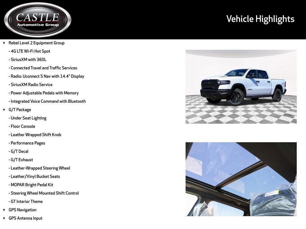 New 2026 RAM 1500 Rebel w/ G/T Package image 10