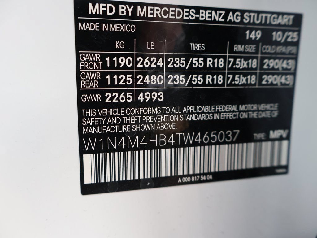 New 2026 Mercedes-Benz GLB 250 4MATIC image 41