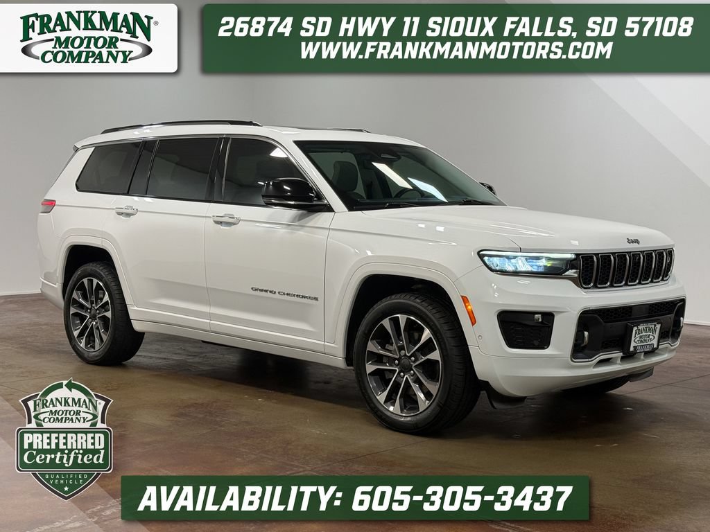 Used 2021 Jeep Grand Cherokee L Overland w/ Advanced Protech Group III
