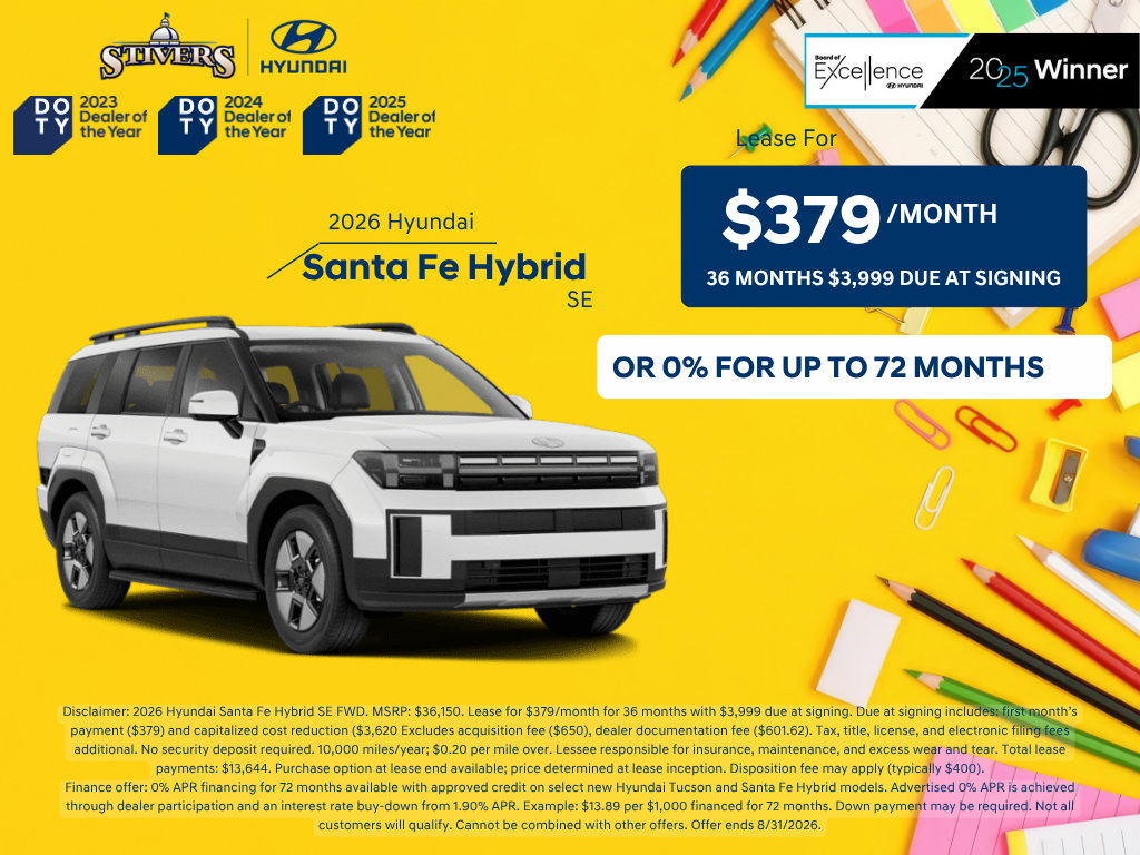 New 2026 Hyundai Santa Fe SEL FWD image 2