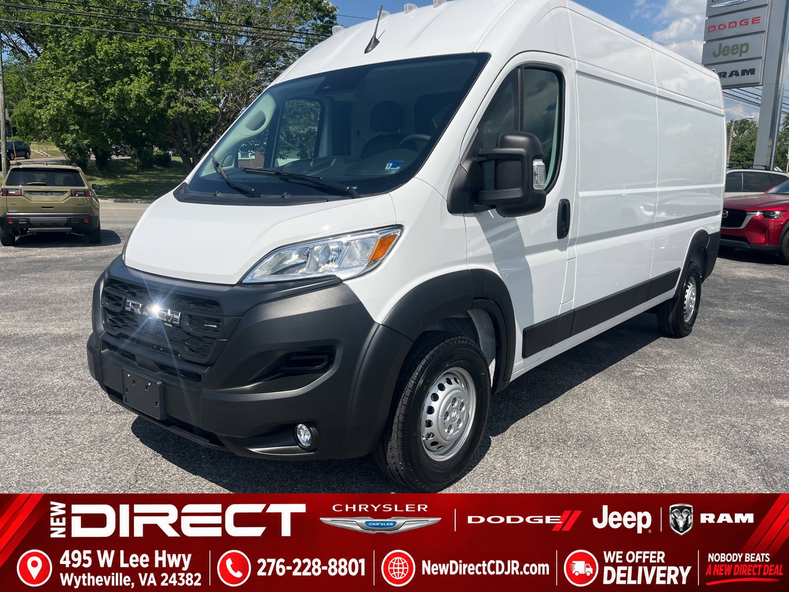 New 2026 RAM ProMaster 2500 w/ Convenience Group