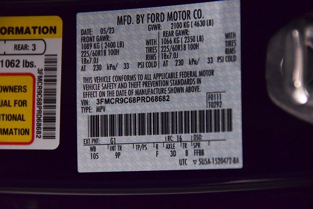 Used 2023 Ford Bronco Sport Outer Banks w/ Tech Package image 16