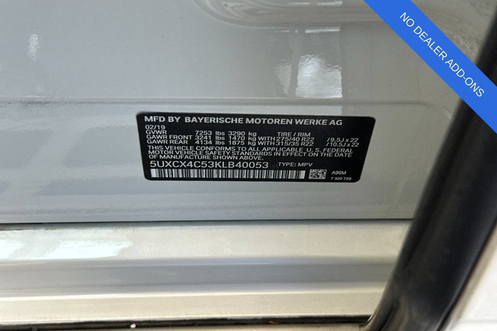 Used 2019 BMW X7 xDrive50i w/ Premium Package AWD/4WD image 32