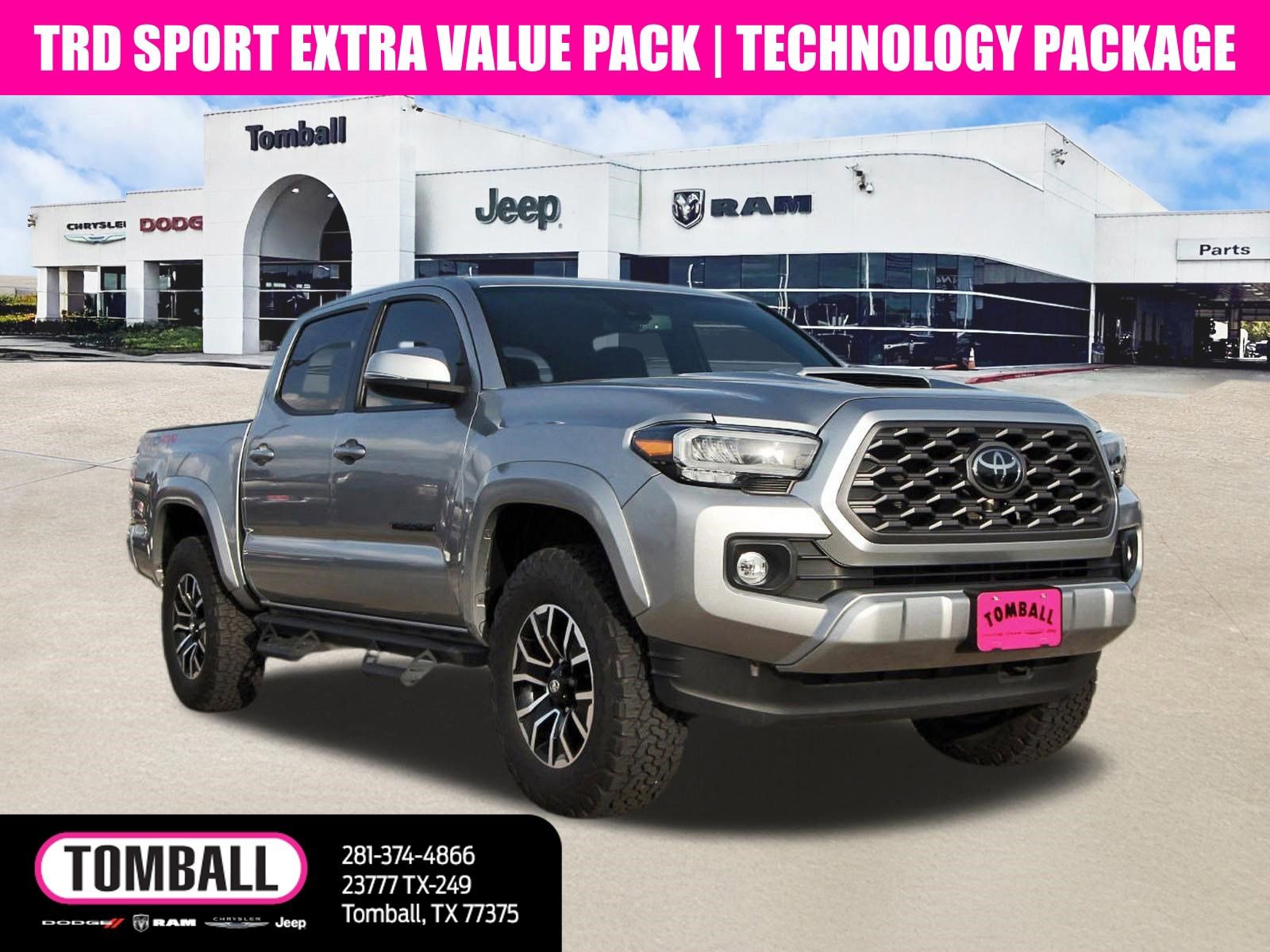Used 2022 Toyota Tacoma TRD Sport w/ Technology Package image 1