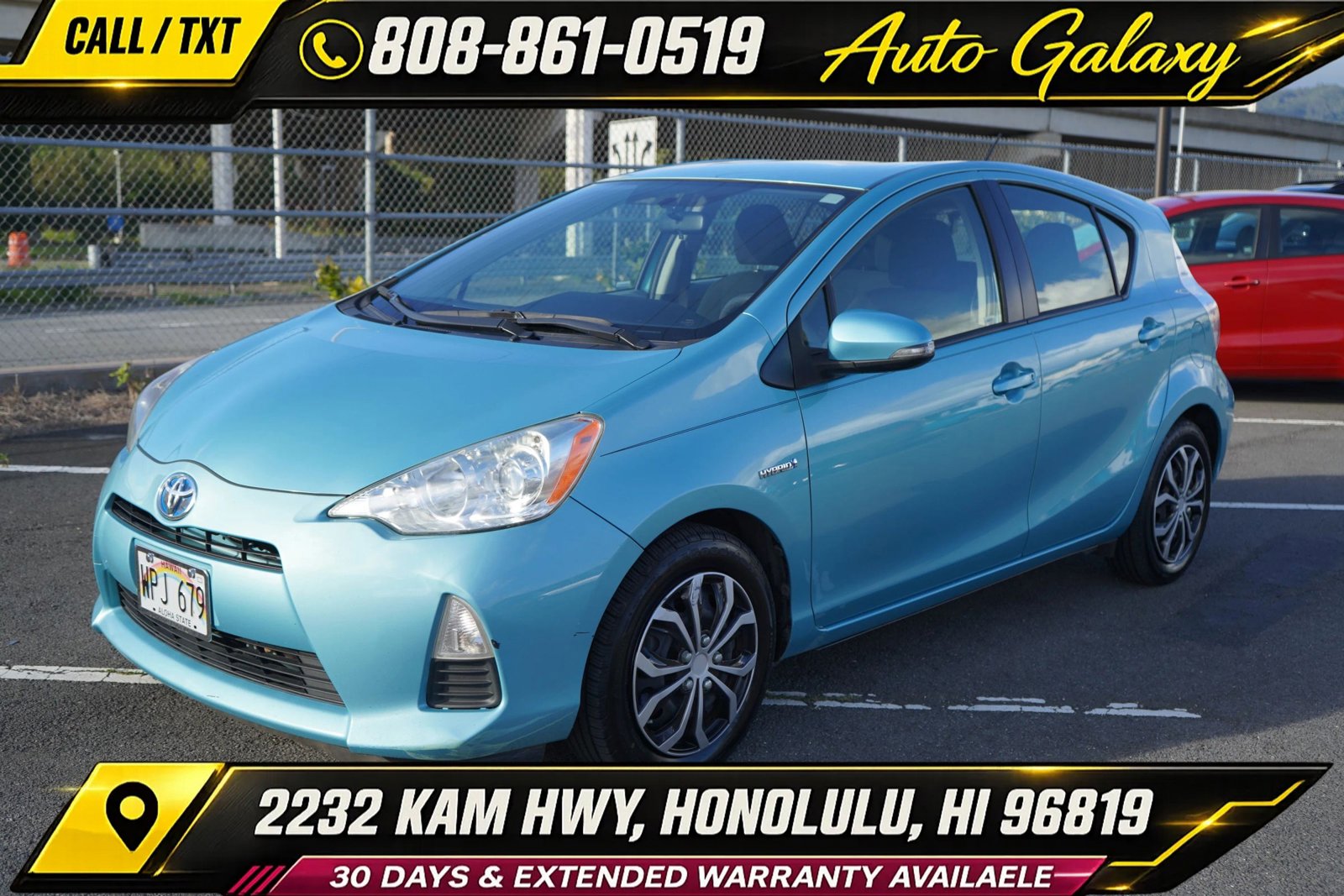 Used 2014 Toyota Prius C Two