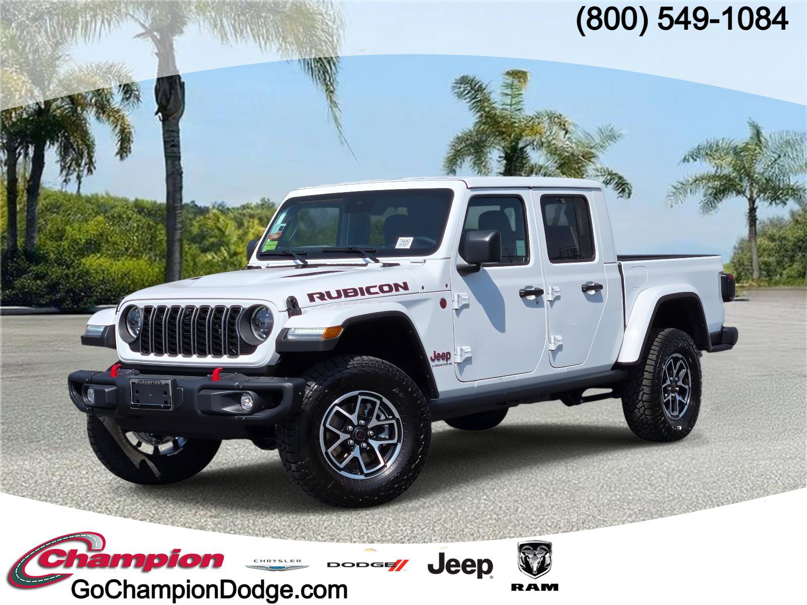 New 2025 Jeep Gladiator Rubicon